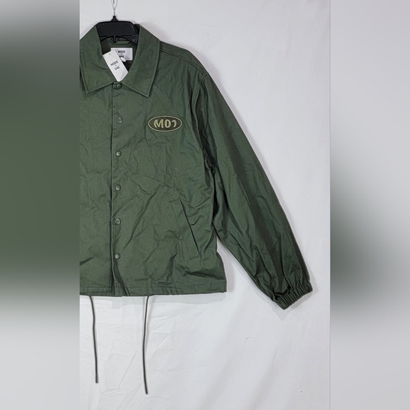 $80 Mode of One Mens Twill Coaches Jacket - Picture 6 of 9